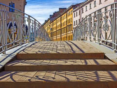 Sankt Petersburg: Brücke Piter