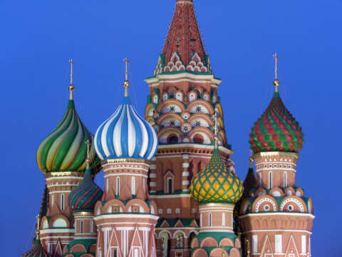 Moskau: Basilius-Kathedrale