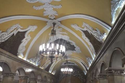 Moskau: Metro_Komsomolskaj